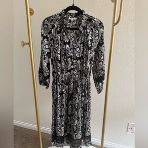 Chico’s Black & White Dress